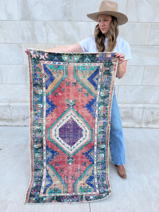 Vintage Turkish Rug