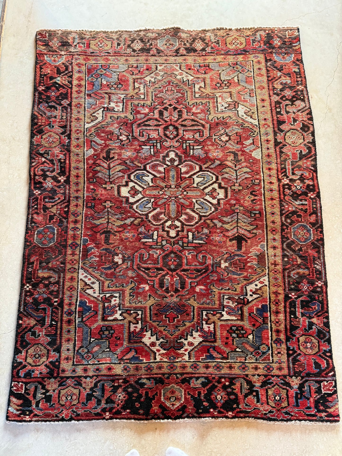 Vintage Heriz Rug