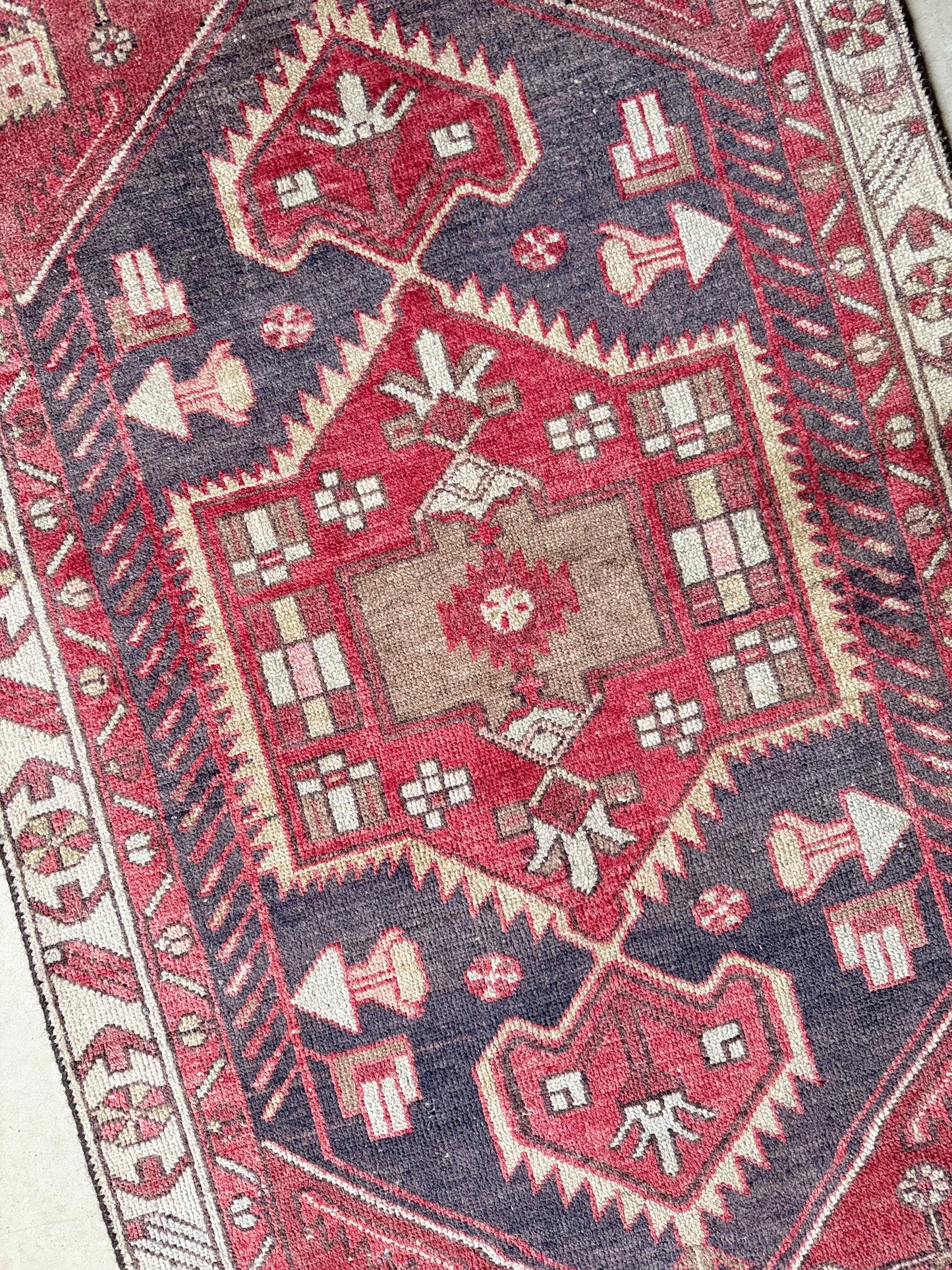 Vintage Turkish Rug