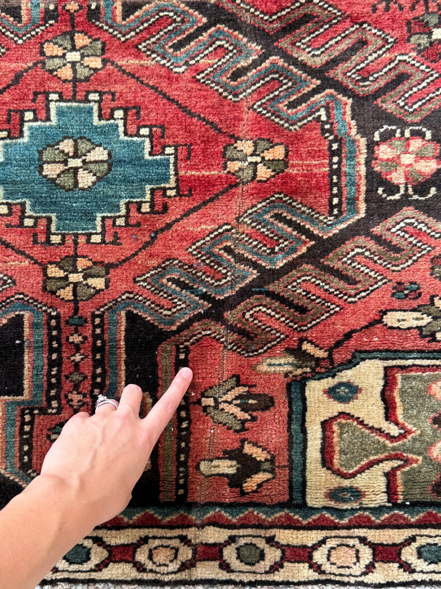 Vintage Tribal Rug