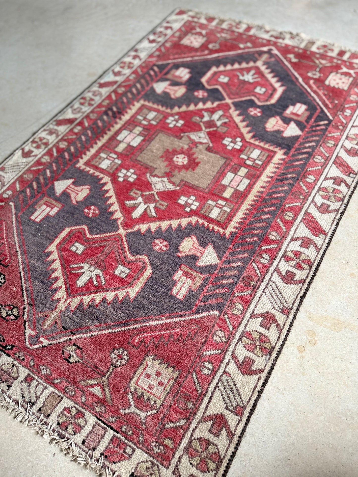 Vintage Turkish Rug