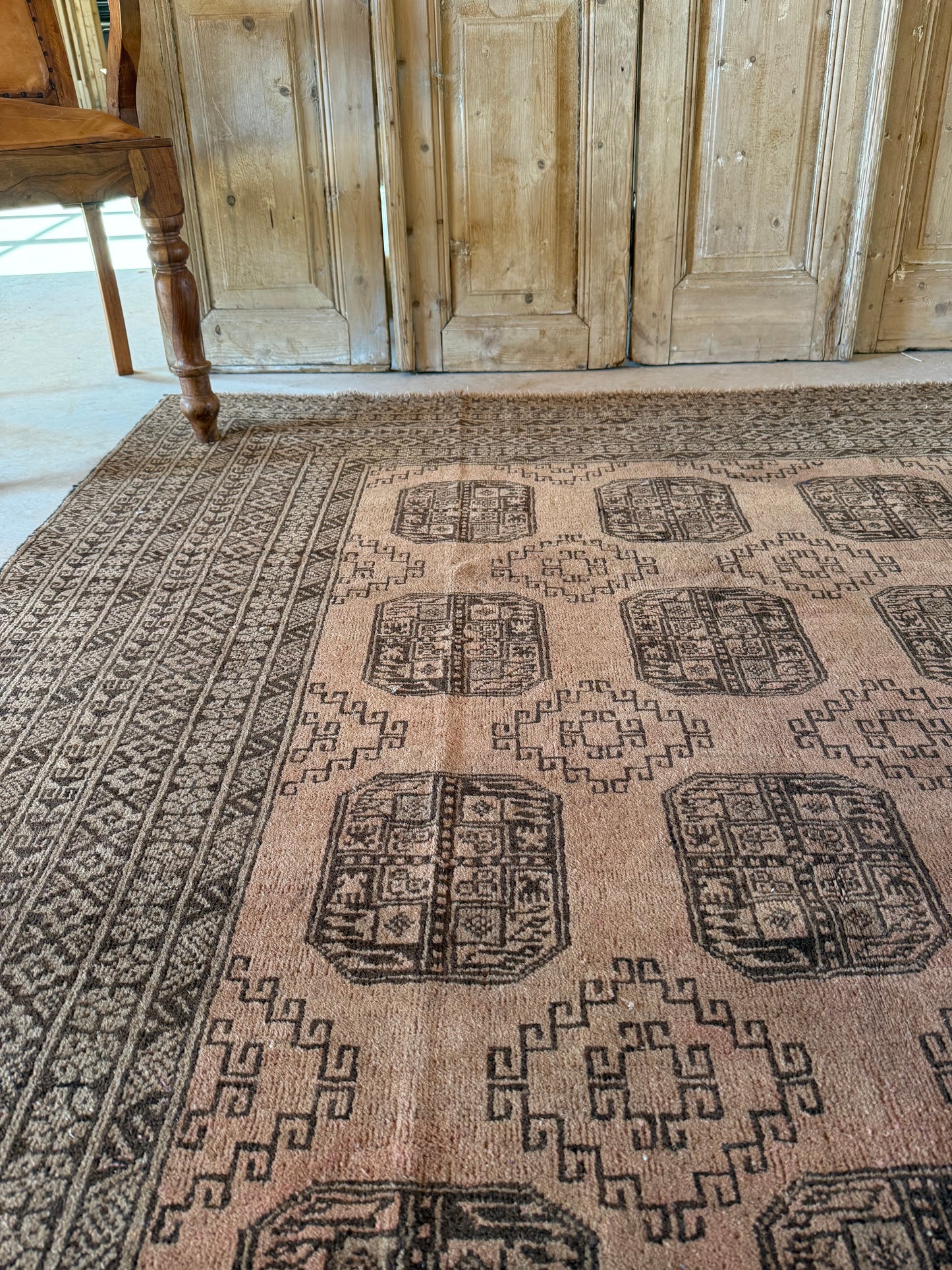 Vintage Elephant Footprint Rug