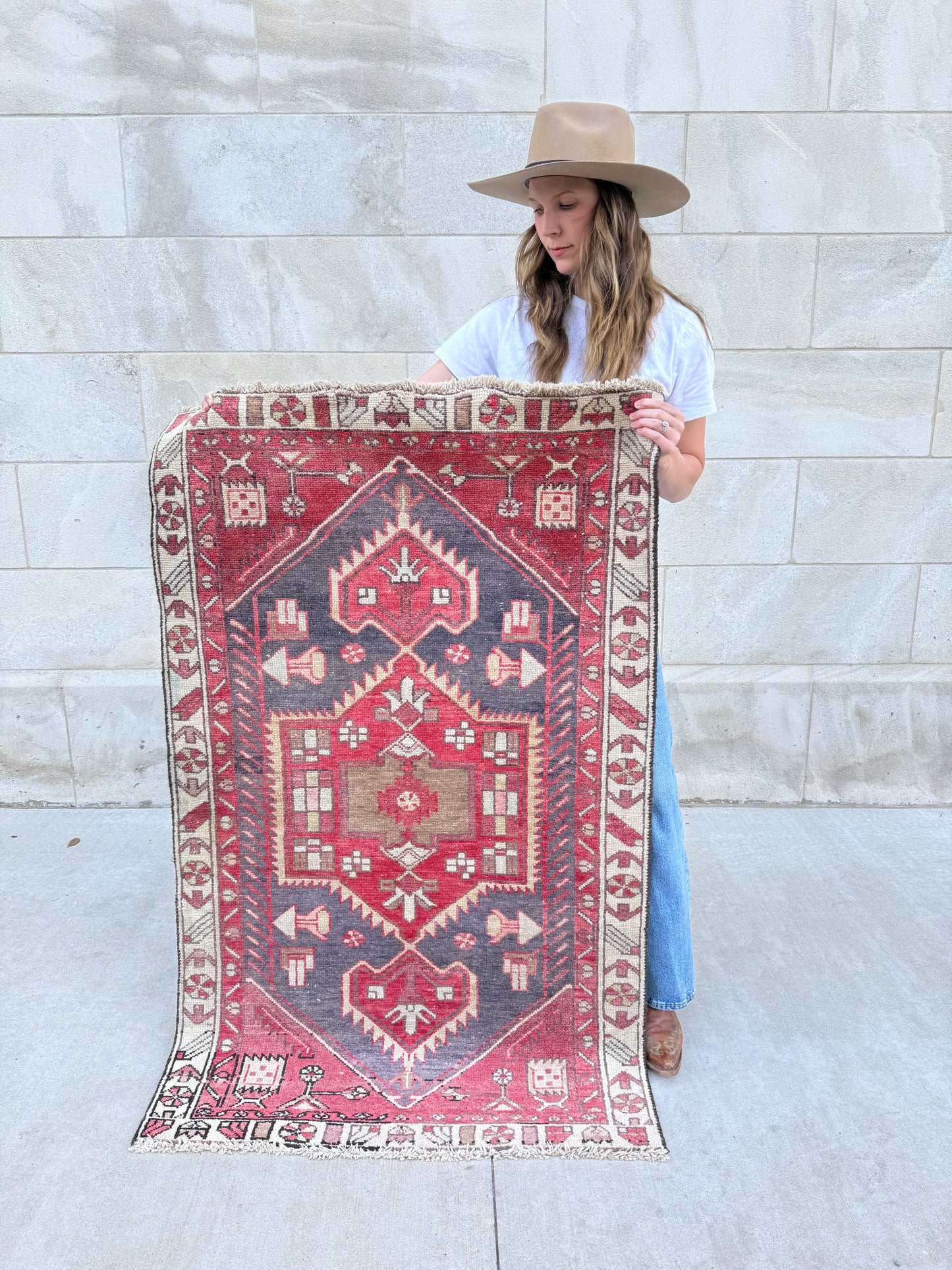Vintage Turkish Rug