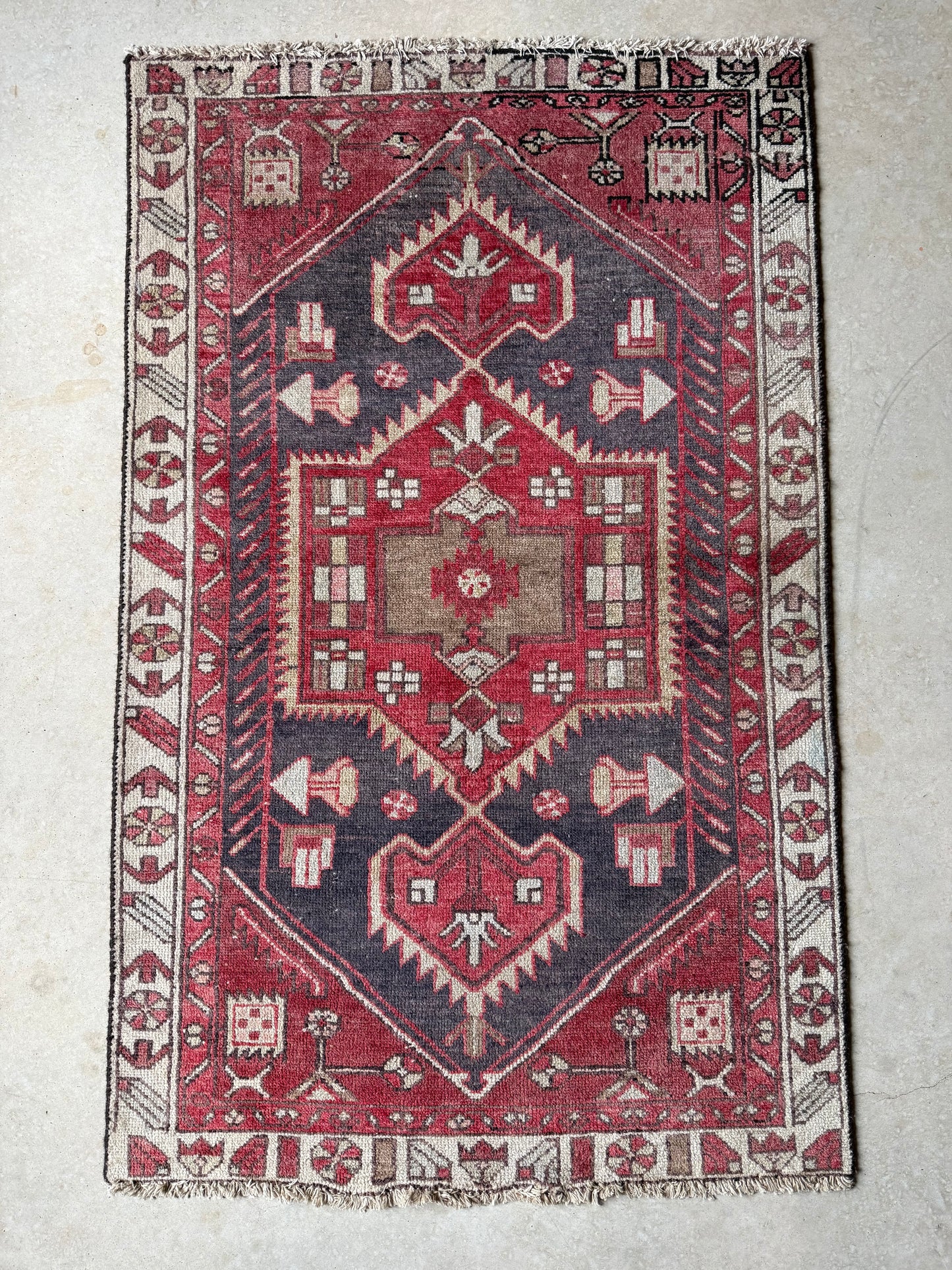Vintage Turkish Rug