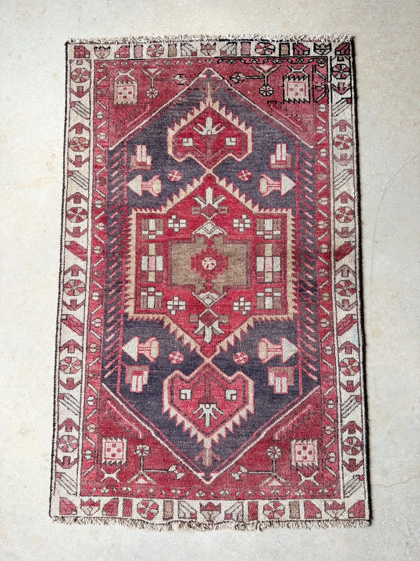 Vintage Turkish Rug