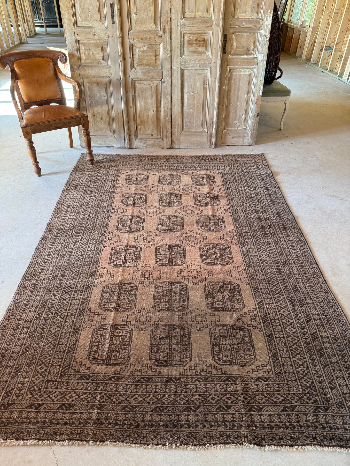 Vintage Elephant Footprint Rug