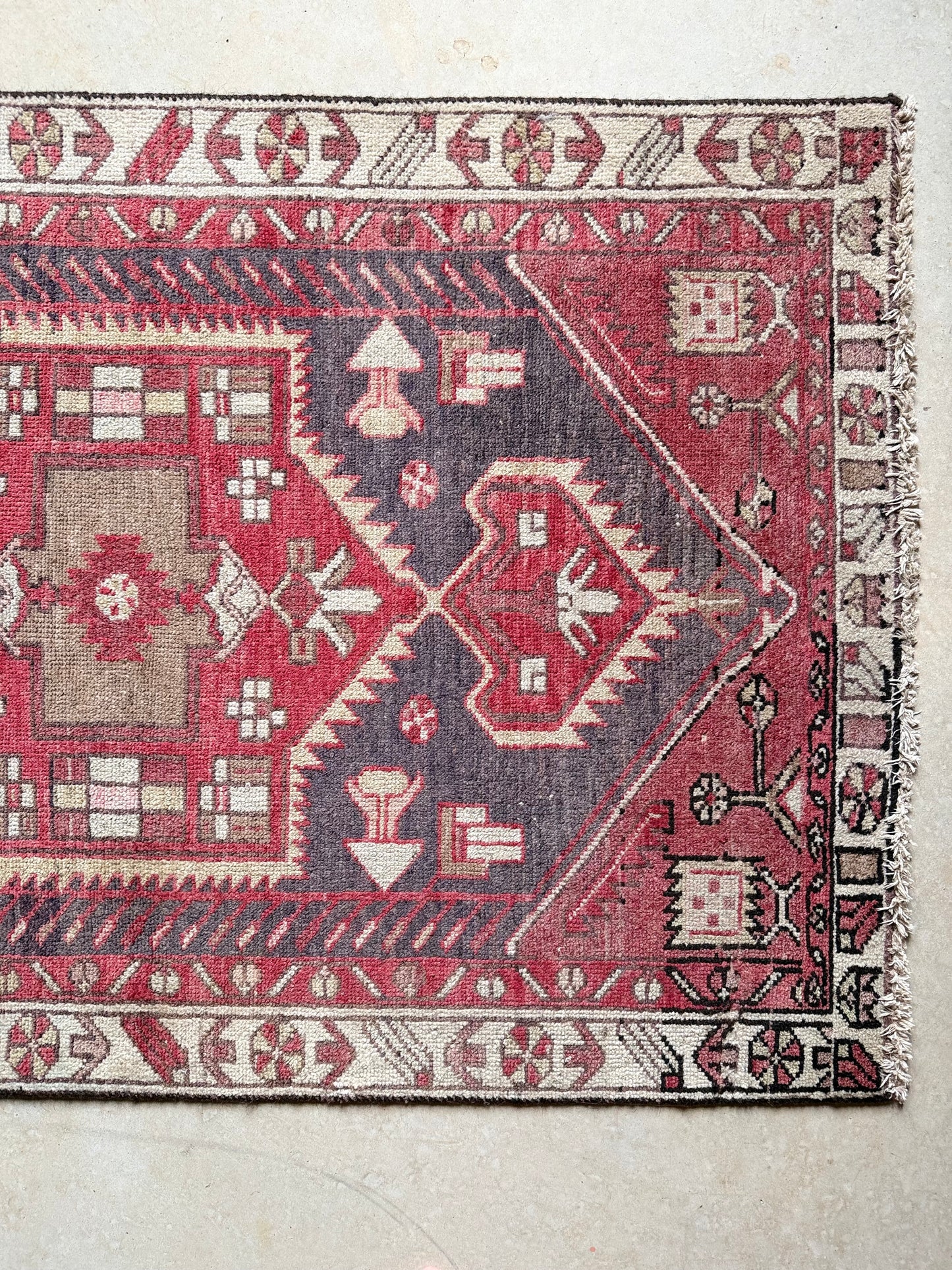 Vintage Turkish Rug