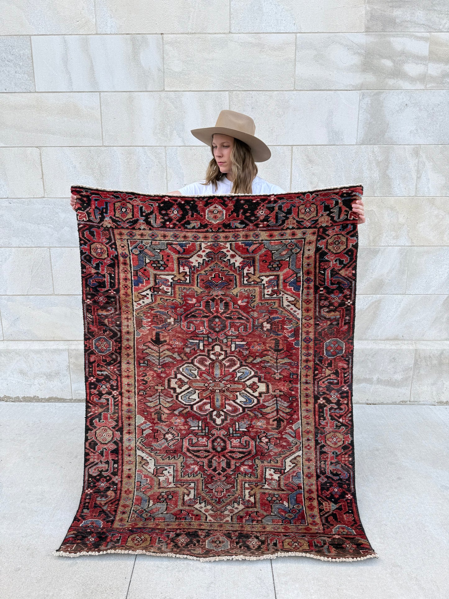 Vintage Heriz Rug