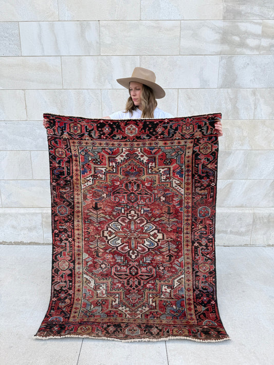 Vintage Heriz Rug
