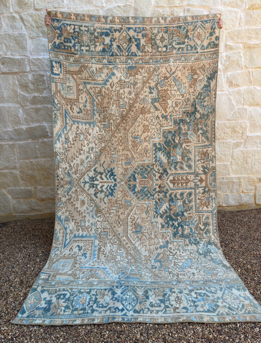 Vintage Persian Rug | Heriz Segment